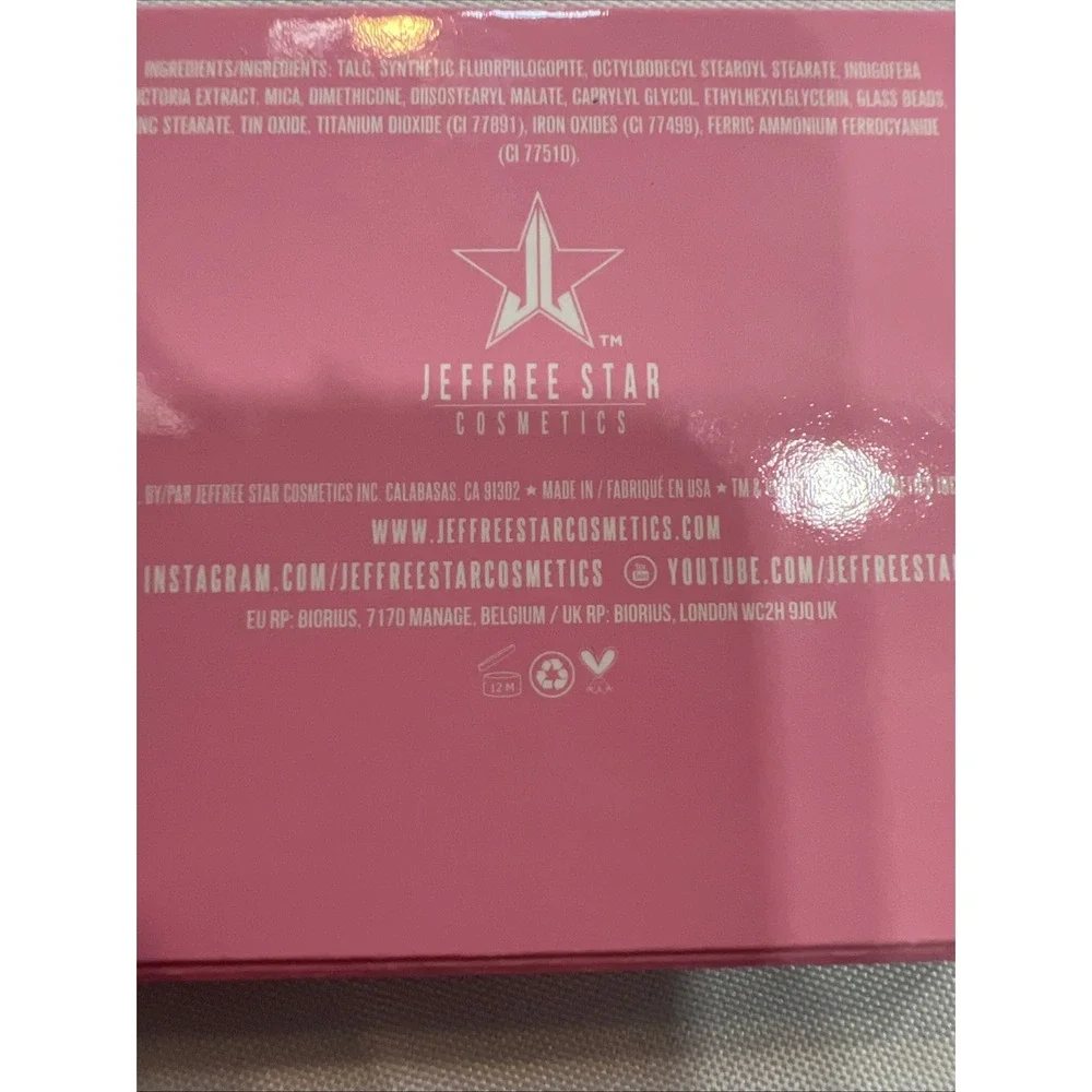 Jeffree‎ Star NEW IN BOX Eyeshadow Artistry Single Winter Wind 1.5G